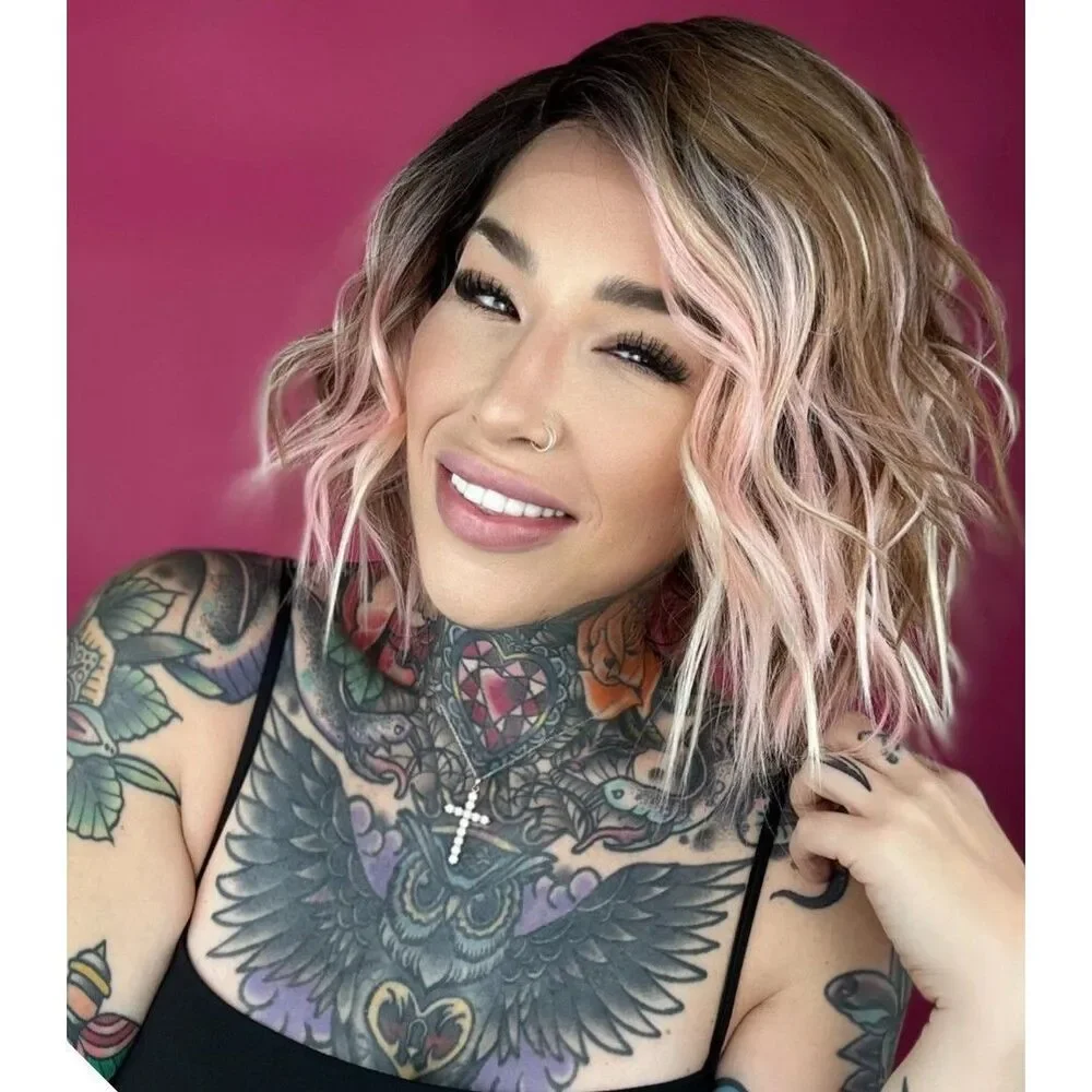 Rebel Gypsy “Heaven help me” wig Human hair blend New
